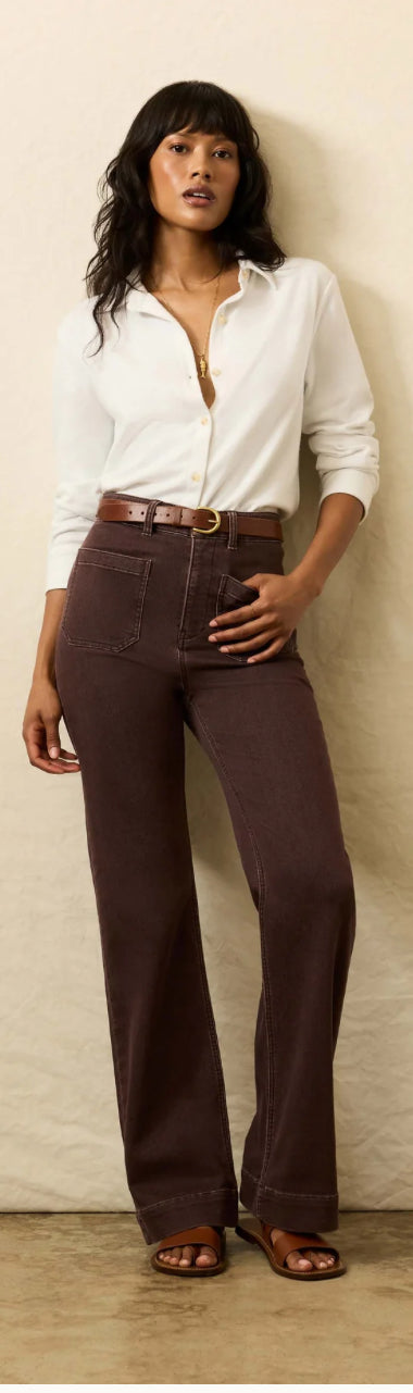 Stretch Terry Patch Pocket Pant