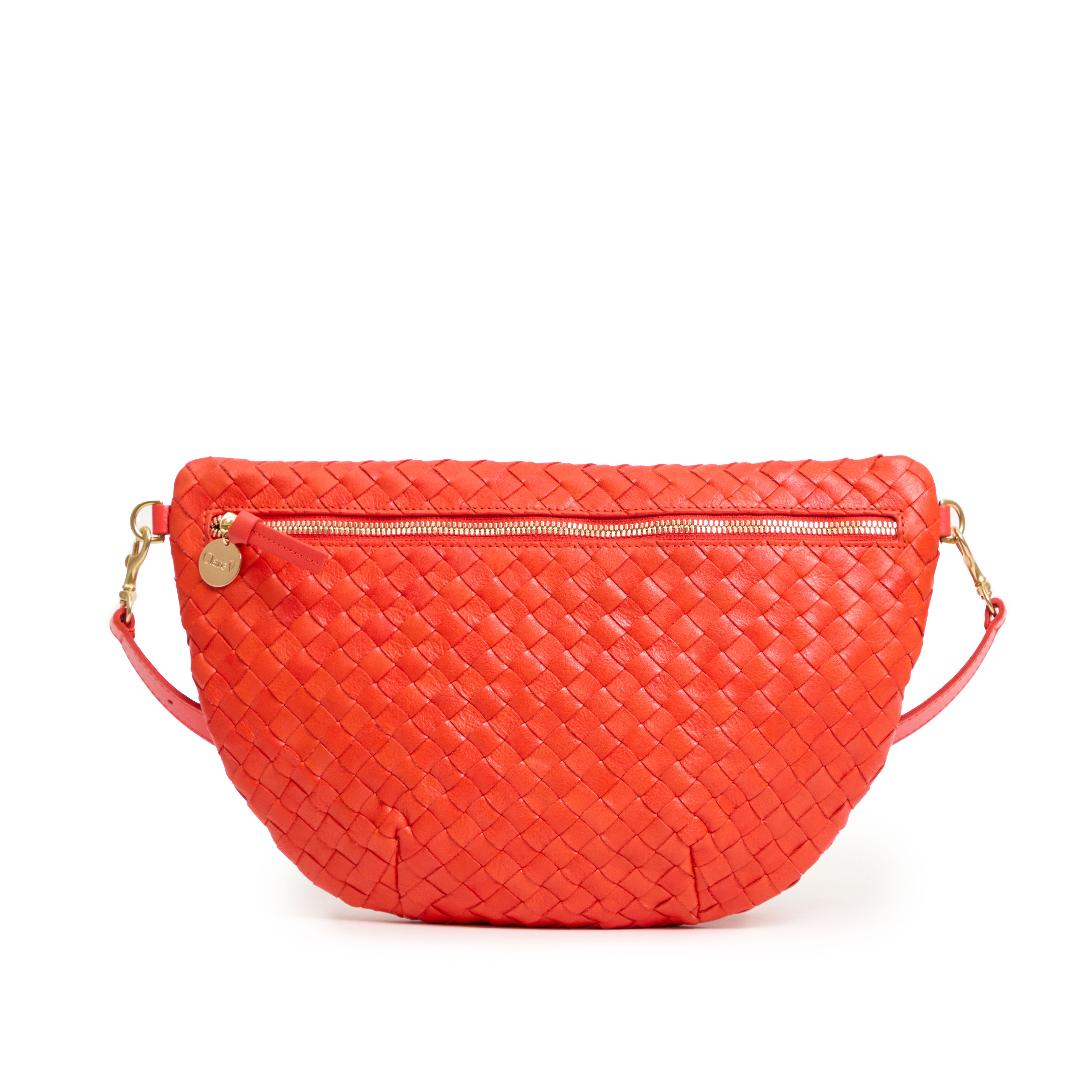 Grande Fanny - Medium Woven Diagonal-Handbags-Happy on Main