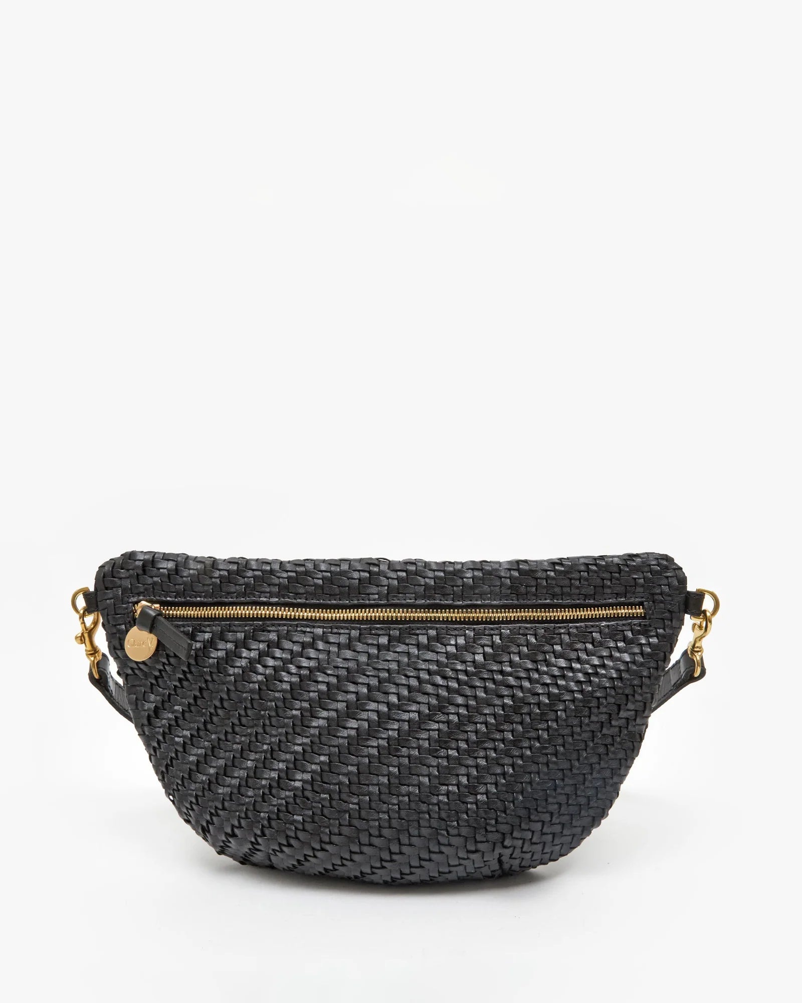 Grand Fanny - Black Woven Zig-Zag-Clare V.-Happy on Main