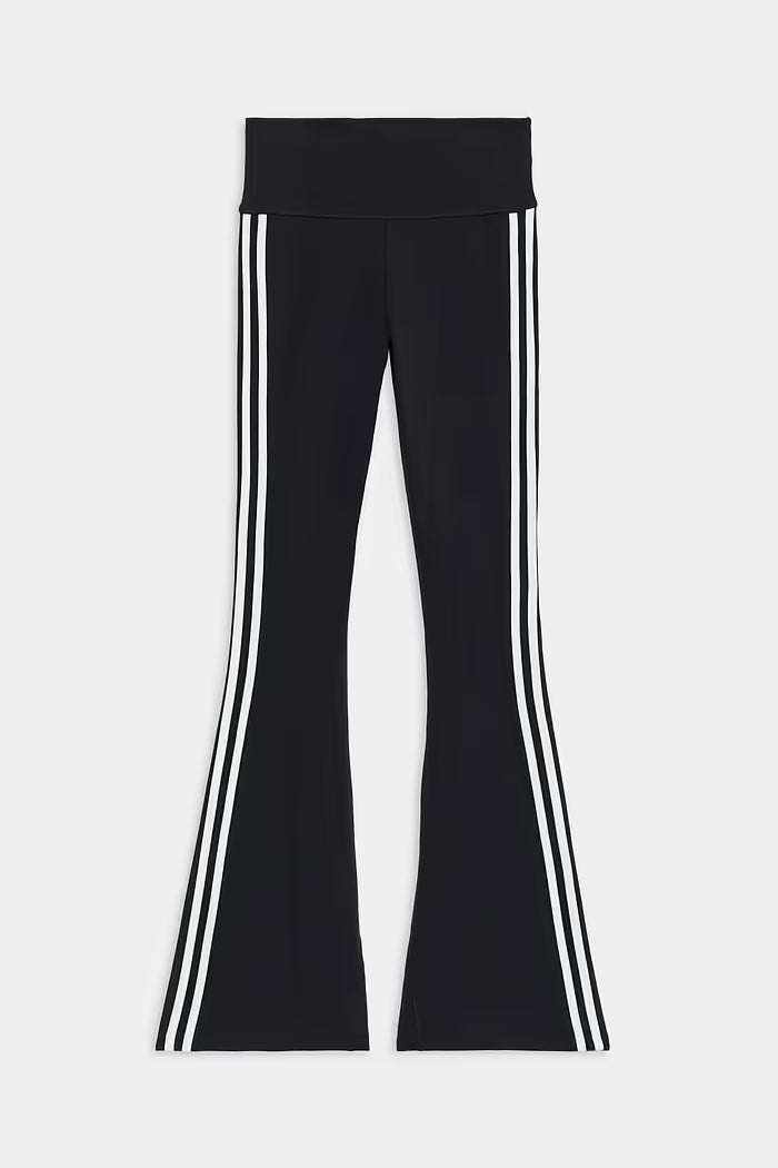 Raquel High Waist Flared Legging 32" - Black/White-Splits59-Happy on Main