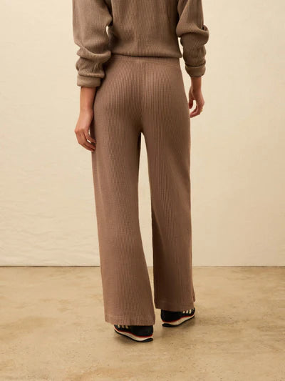 Apres Waffle Pant - Wood Smoke-Faherty-Happy on Main