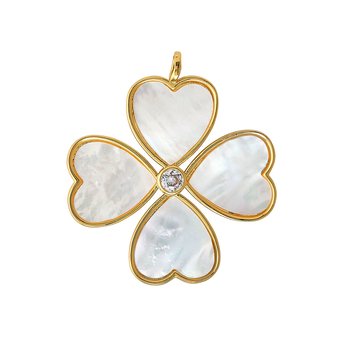 Heart Clover Pendant-Everyday Jewelry-Happy on Main