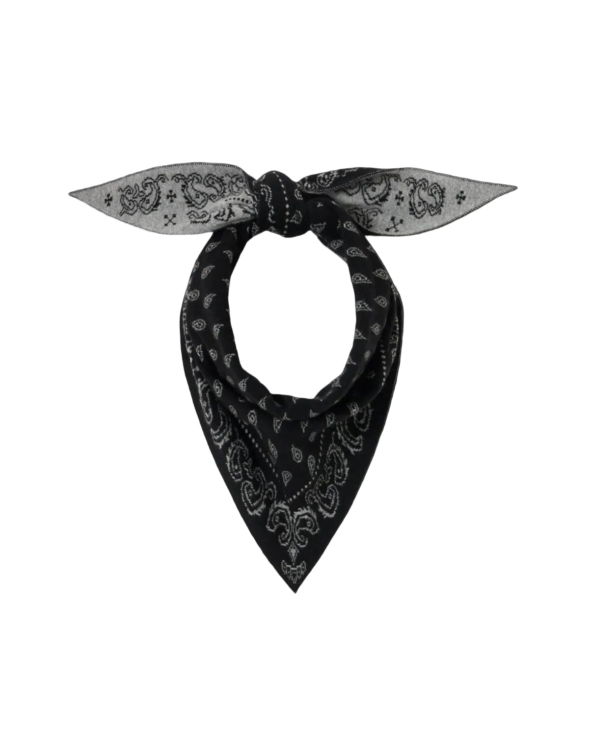 The Wild Rag - Black/Heather Grey-Guest in Residence-Happy on Main