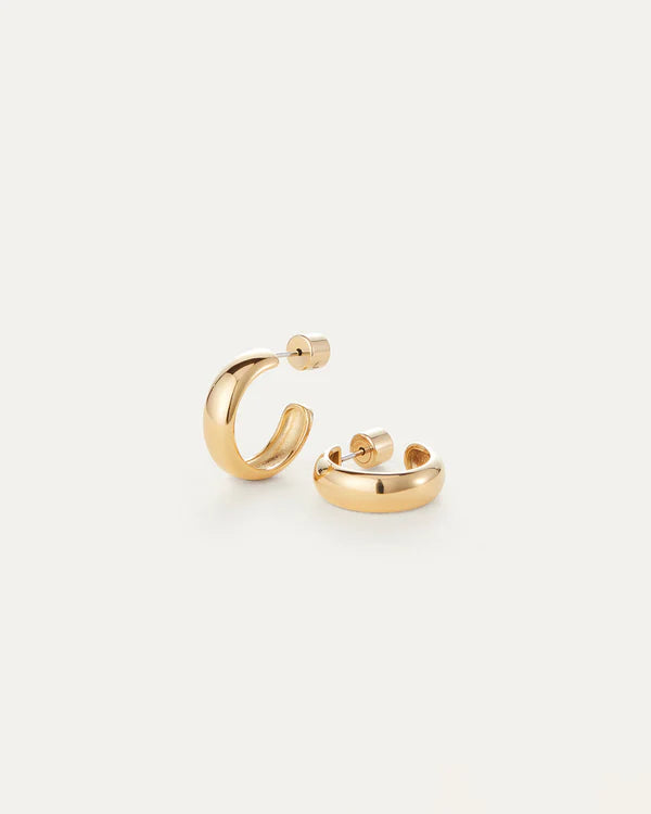 Staple Hoop Earrings - Small-Jenny Bird-Happy on Main