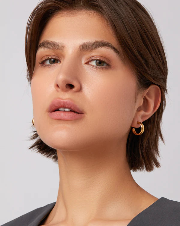 Staple Hoop Earrings - Small-Jenny Bird-Happy on Main