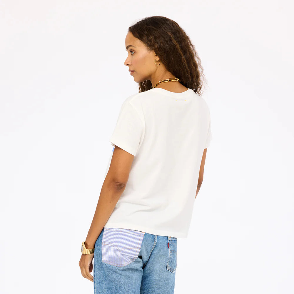 Suke U.S. of Love Tee - White-Kerri Rosenthal-Happy on Main