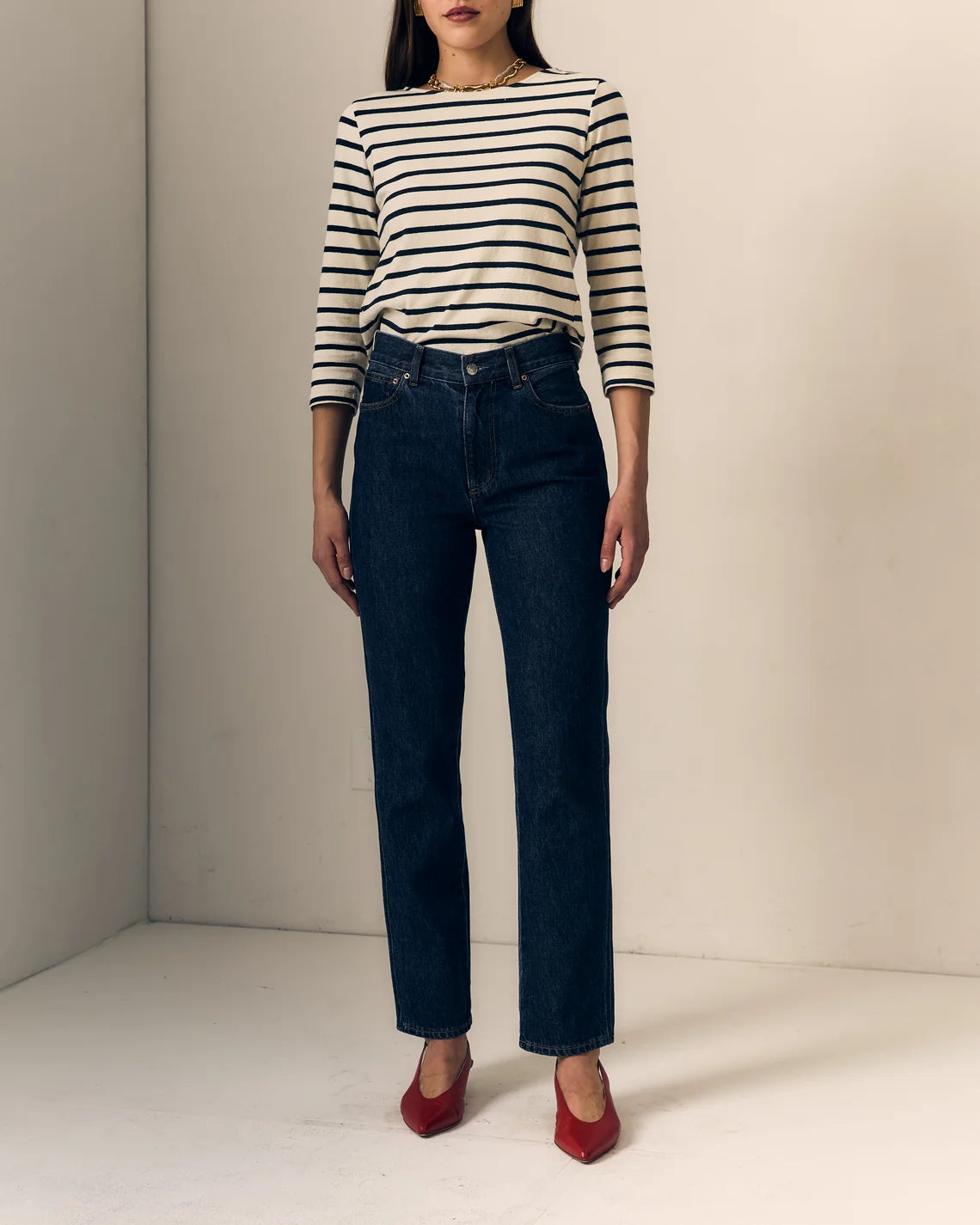 High Rise - Cowboy Slim - Rinse-LE JEAN-Happy on Main