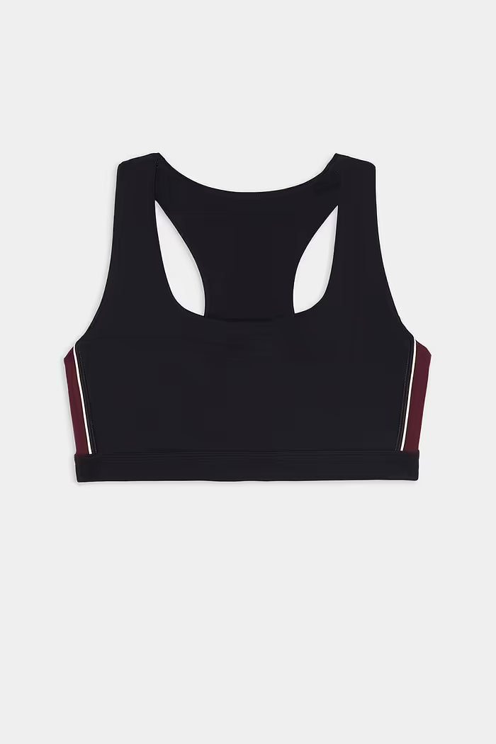 Lexi Rigor Bra - Black/Dark Cherry-Splits59-Happy on Main
