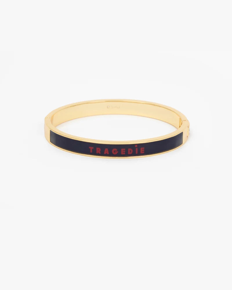 Le Bangle - Comedie Tragedie 7mm - Navy/Poppy-Clare V.-Happy on Main