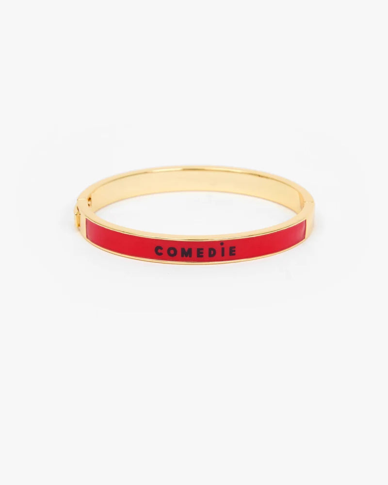 Le Bangle - Comedie Tragedie 7mm - Navy/Poppy-Clare V.-Happy on Main