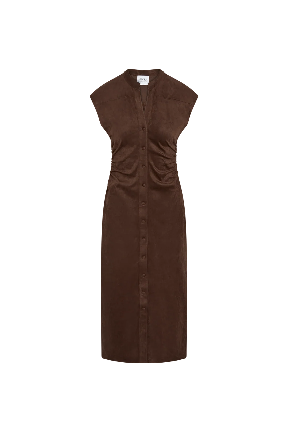 Maud Dress - Faux Suade-MISA-Happy on Main