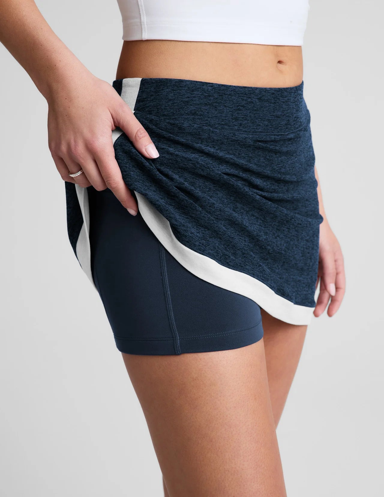 Midweight Kickstart Skirt - Nocturnal Navy-Beyond Yoga-Happy on Main