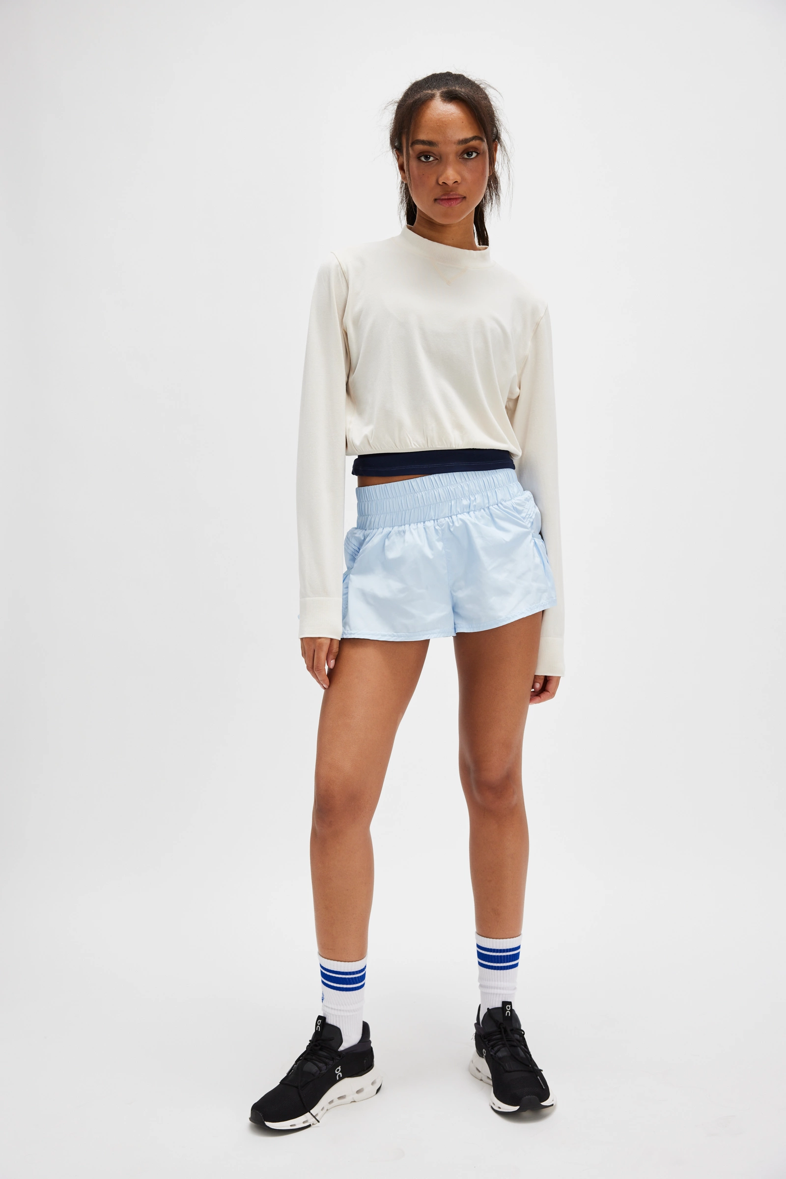 Get Your Flirt On Shorts-Athleisure-Happy on Main