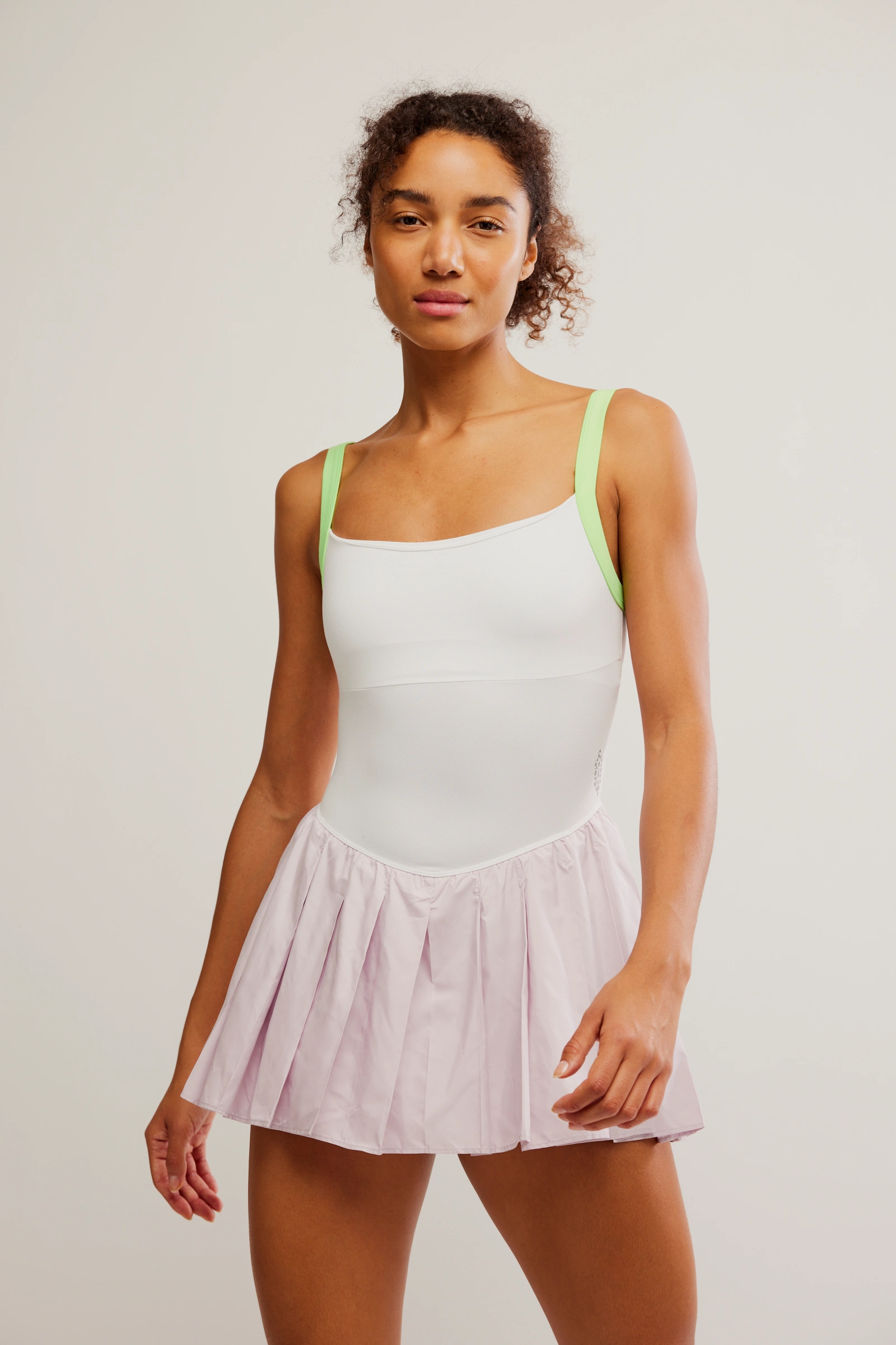 Swing Of Things Colorblock Skortsie-Athleisure-Happy on Main