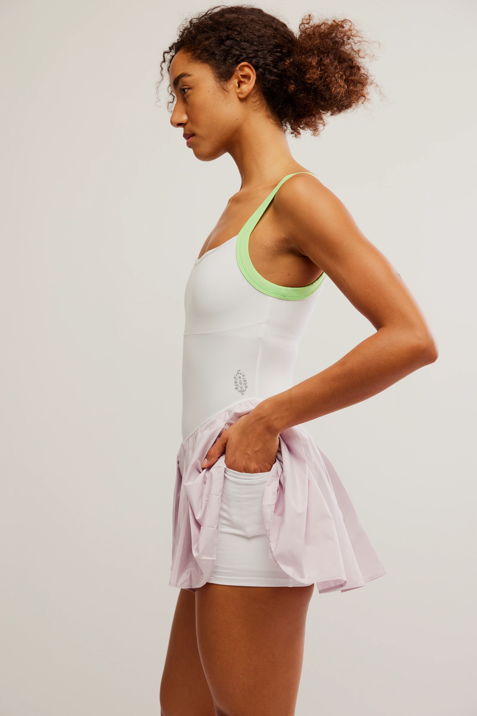Swing Of Things Colorblock Skortsie-Athleisure-Happy on Main