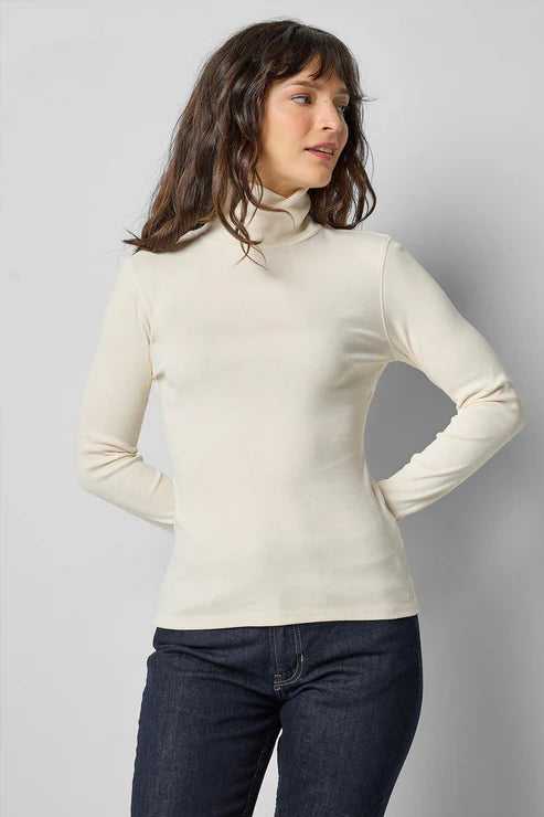 Long Sleeve Turtleneck Tee - Rope-Lilla P-Happy on Main