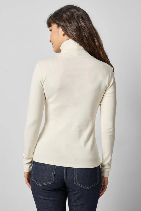 Long Sleeve Turtleneck Tee - Rope-Lilla P-Happy on Main