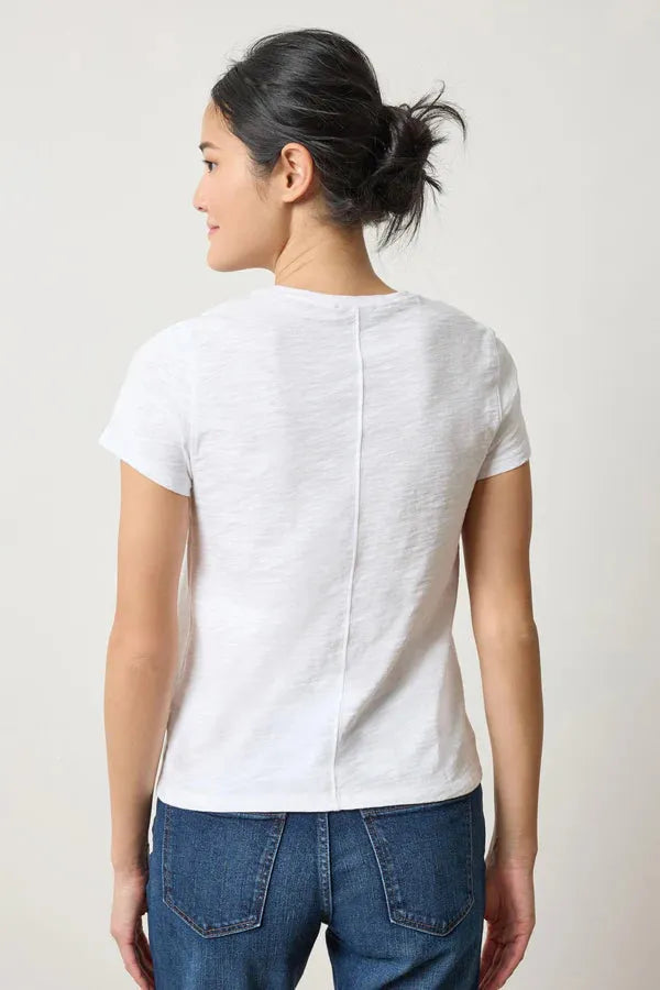 Short Sleeve Crewneck-Casual Tops-Happy on Main