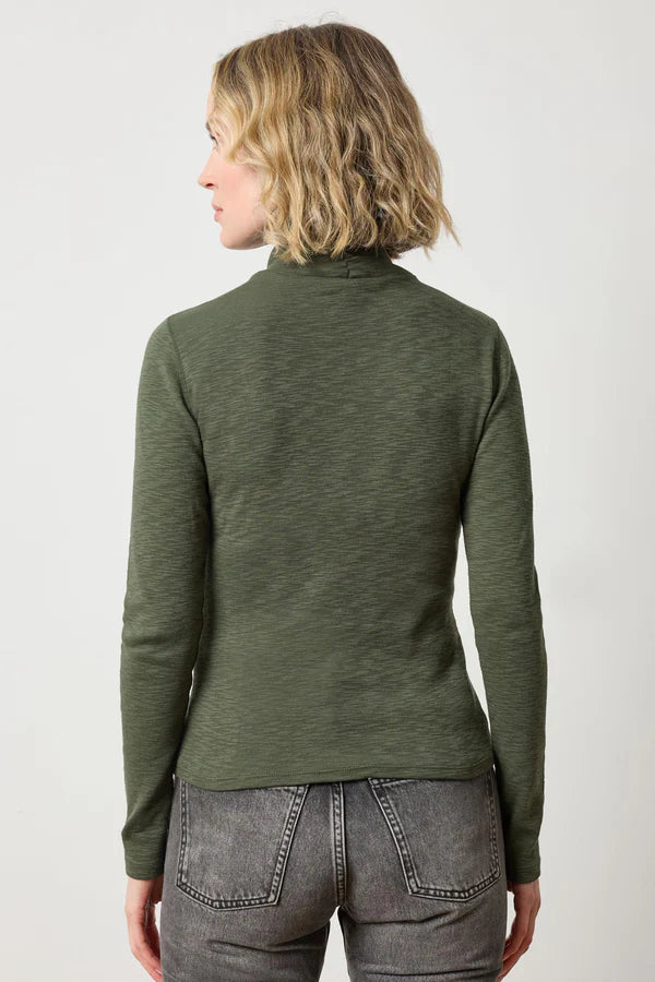 Rib Slub Turtleneck - Lichen-Lilla P-Happy on Main