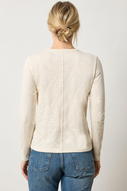 Long Sleeve Crewneck-Lilla P-Happy on Main