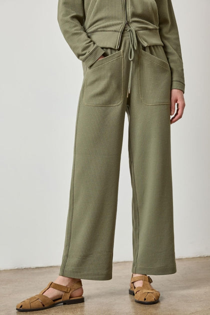 Patch Pocket Straight Leg Pant - Matcha-Lilla P-Happy on Main