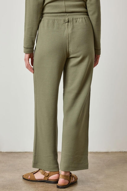 Patch Pocket Straight Leg Pant - Matcha-Lilla P-Happy on Main