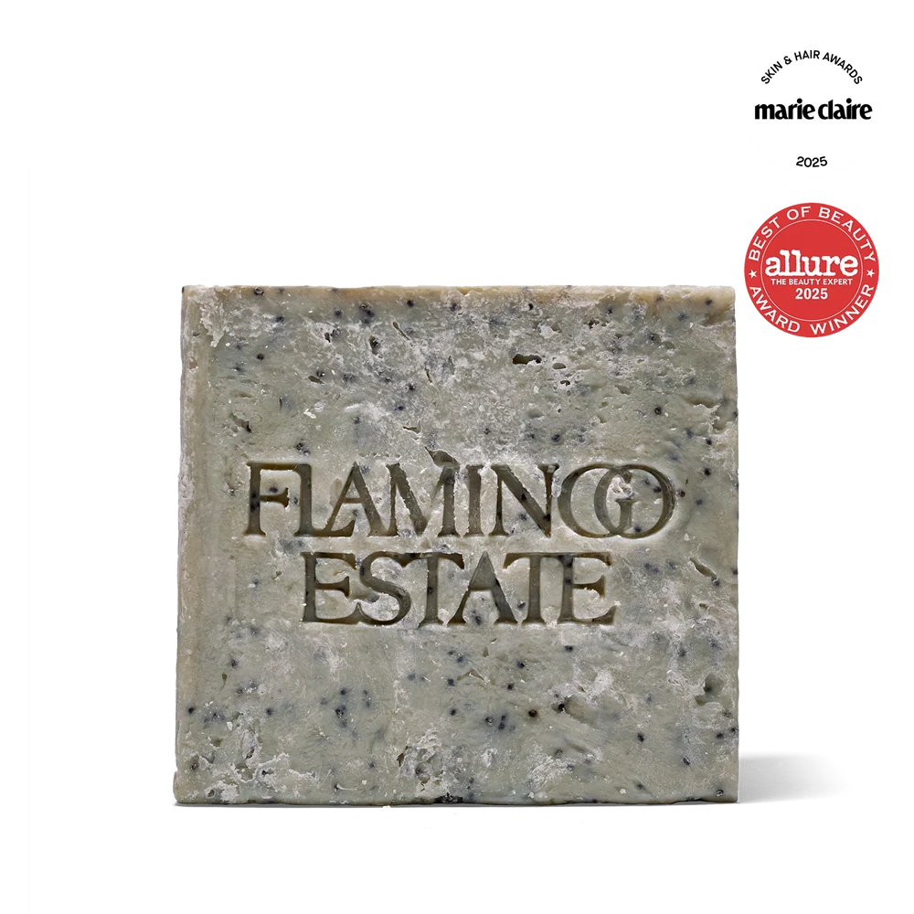 Exfoliating Peppermint Soap Brick-Flamingo Estate-Happy on Main
