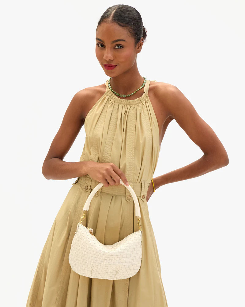 Petit Moyen Messenger - Cream-Clare V.-Happy on Main