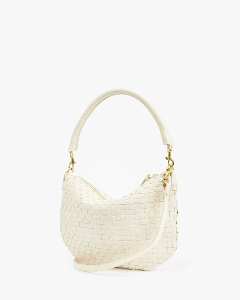 Petit Moyen Messenger - Cream-Clare V.-Happy on Main