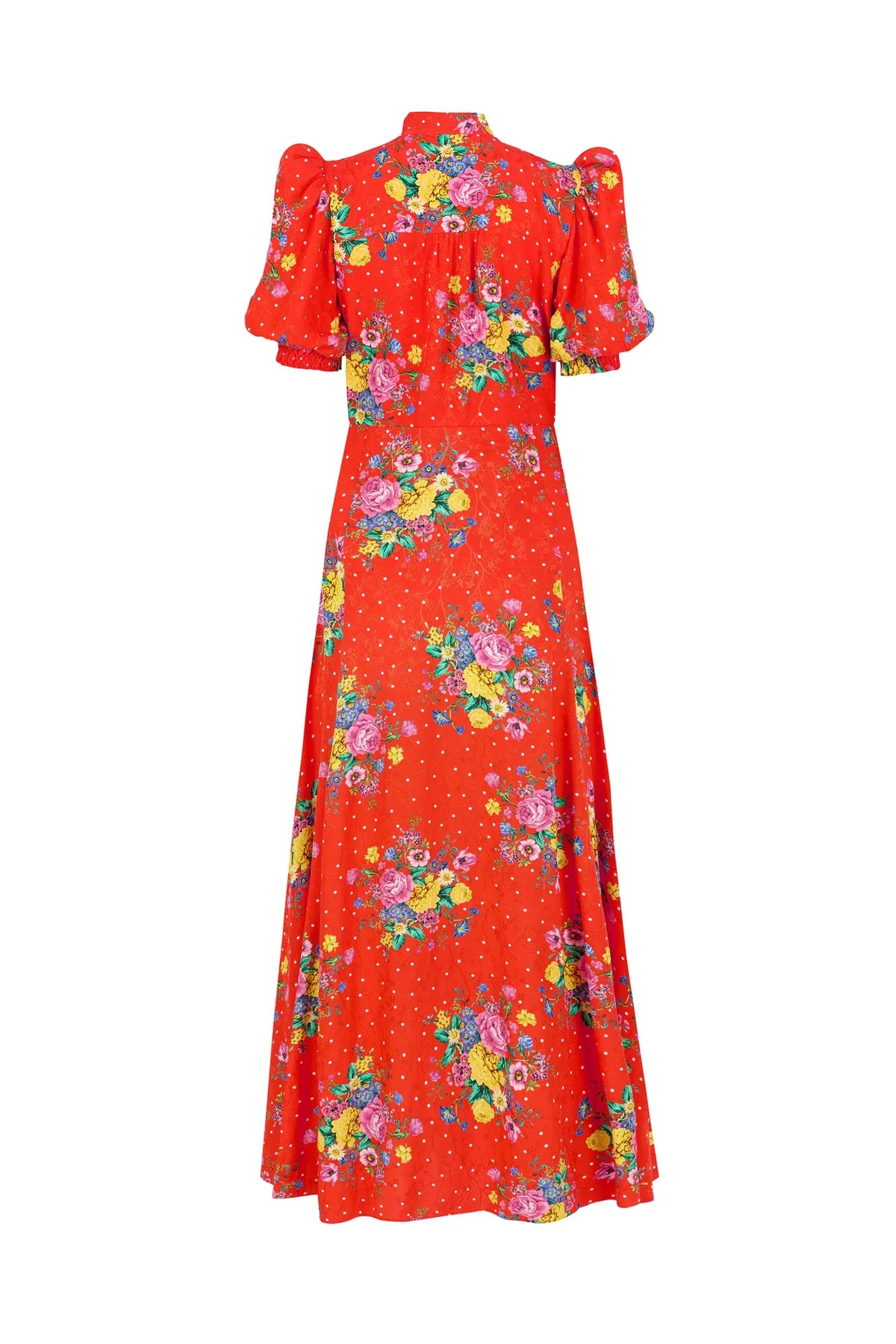 Cyldie - Dutch Floral Polka Red-Queens of Archive-Happy on Main