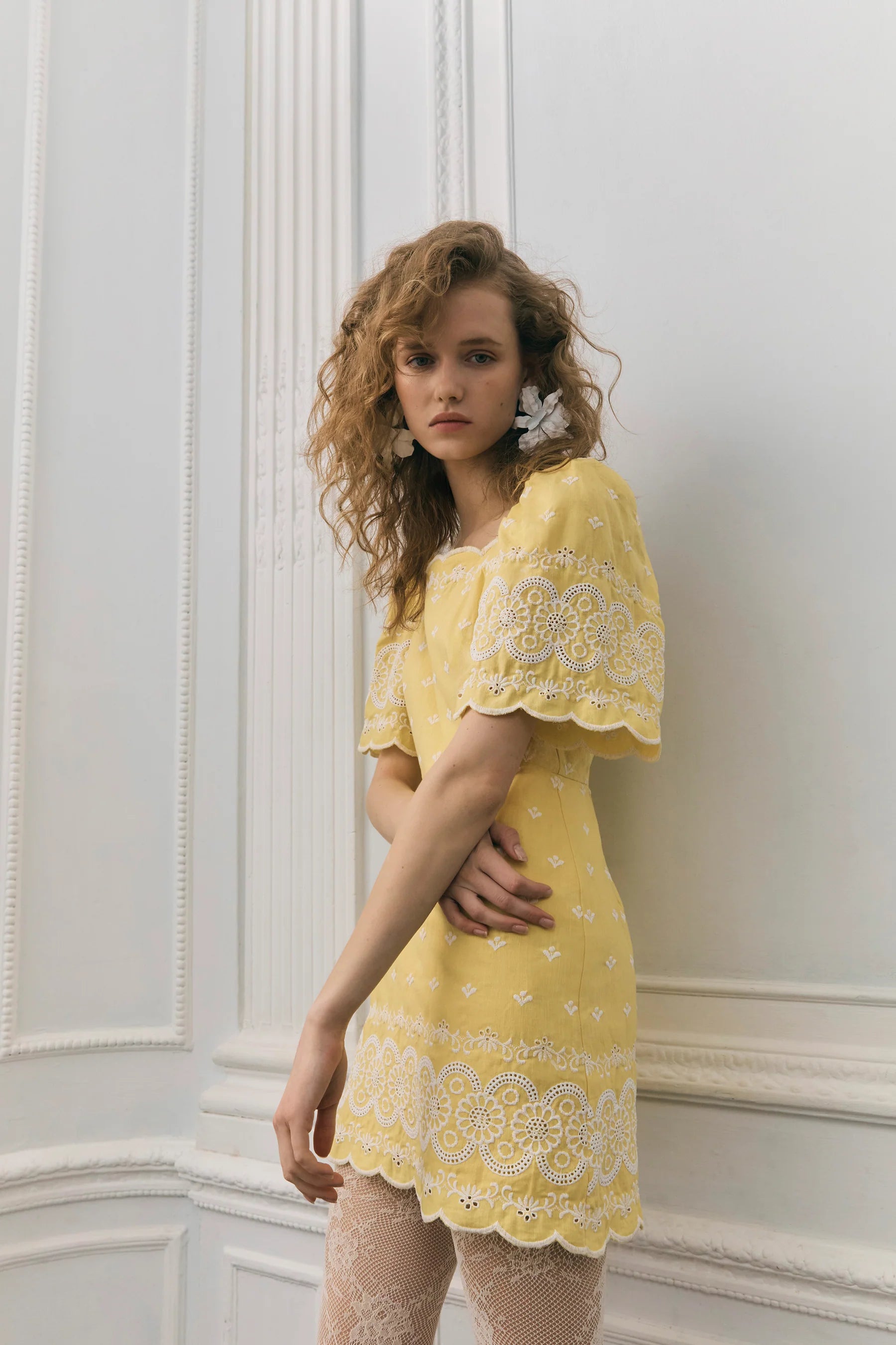 Charlotte Dress - Butter Yellow-Queens of Archive-Happy on Main