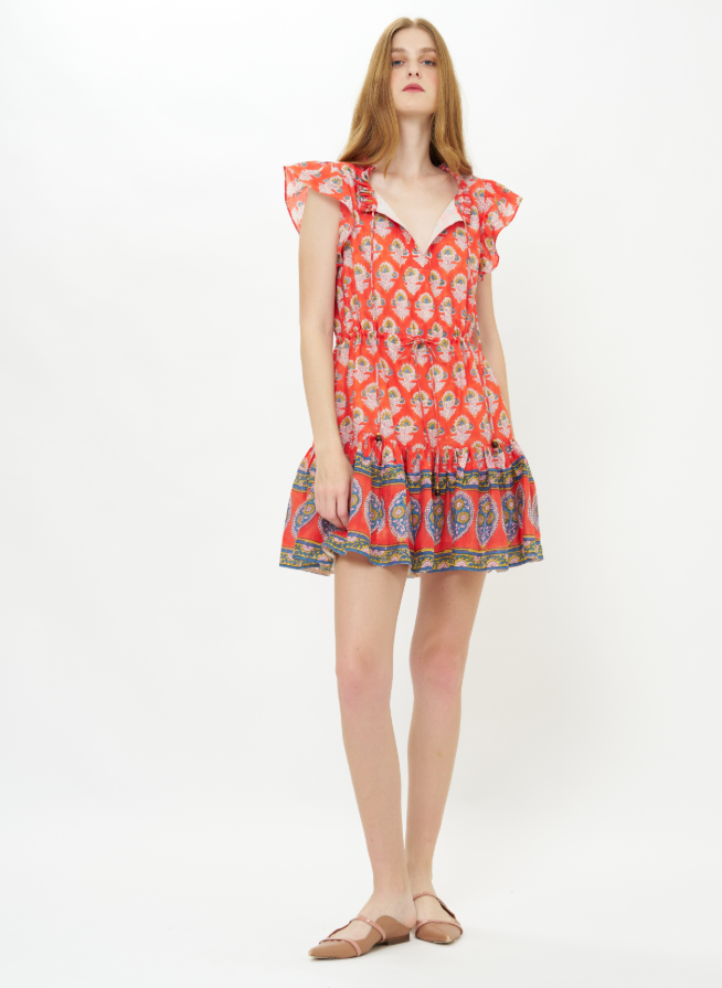 Cinched Flirty Short-Casual Dresses-Happy on Main