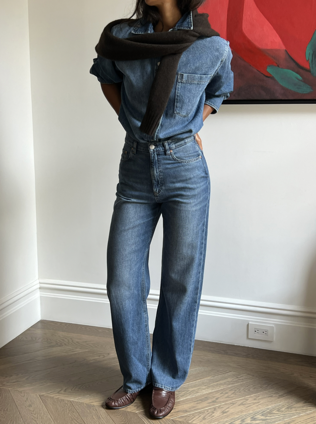 KARMINE REFINED WIDE LEG: HIGH RISE 31'-DL1961-Happy on Main