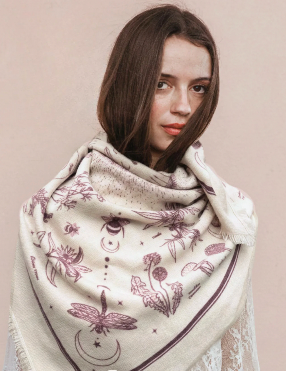 Gaia Cashmere Bandana-Freya-Happy on Main