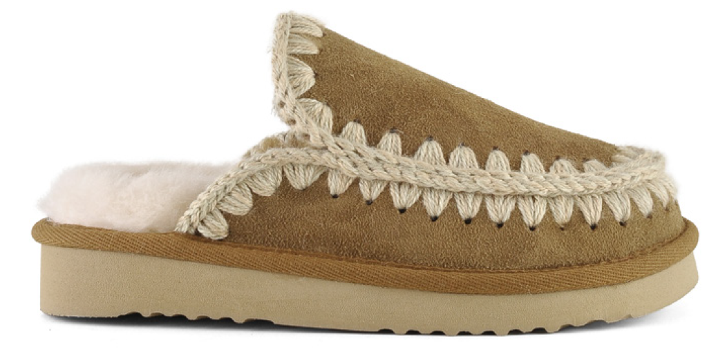 Eskimo Slipper Suede - Cognac-Circolo Showroom (Olarte-Foussard)-Happy on Main