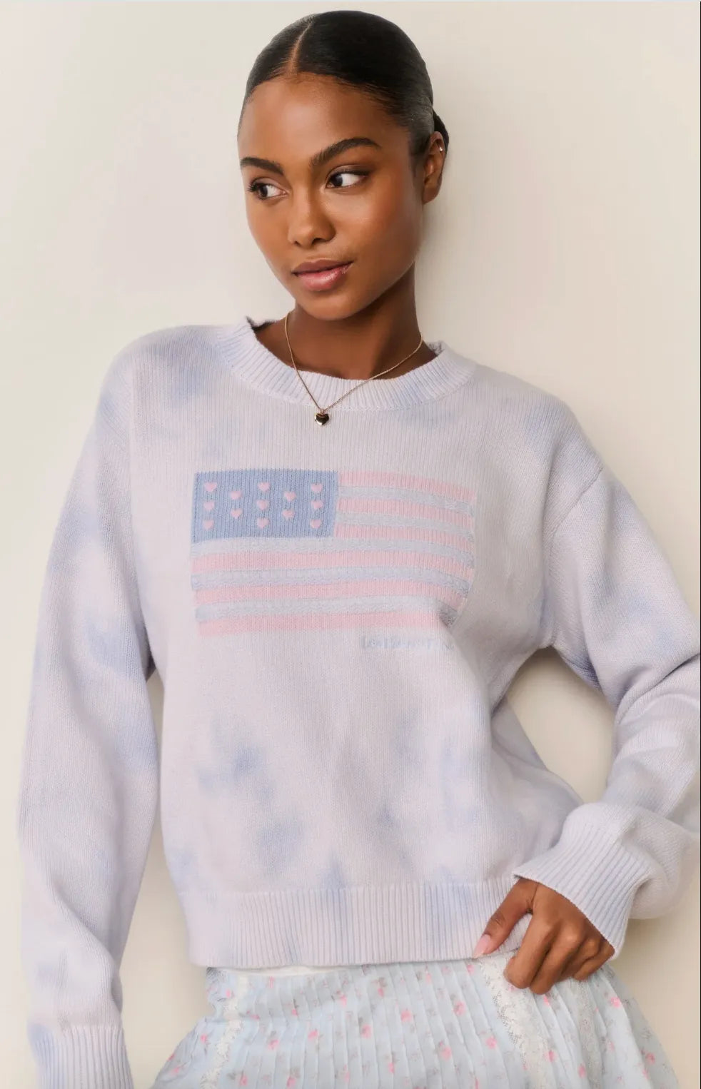 TY Pullover - Selvedge Sky-LoveShackFancy-Happy on Main