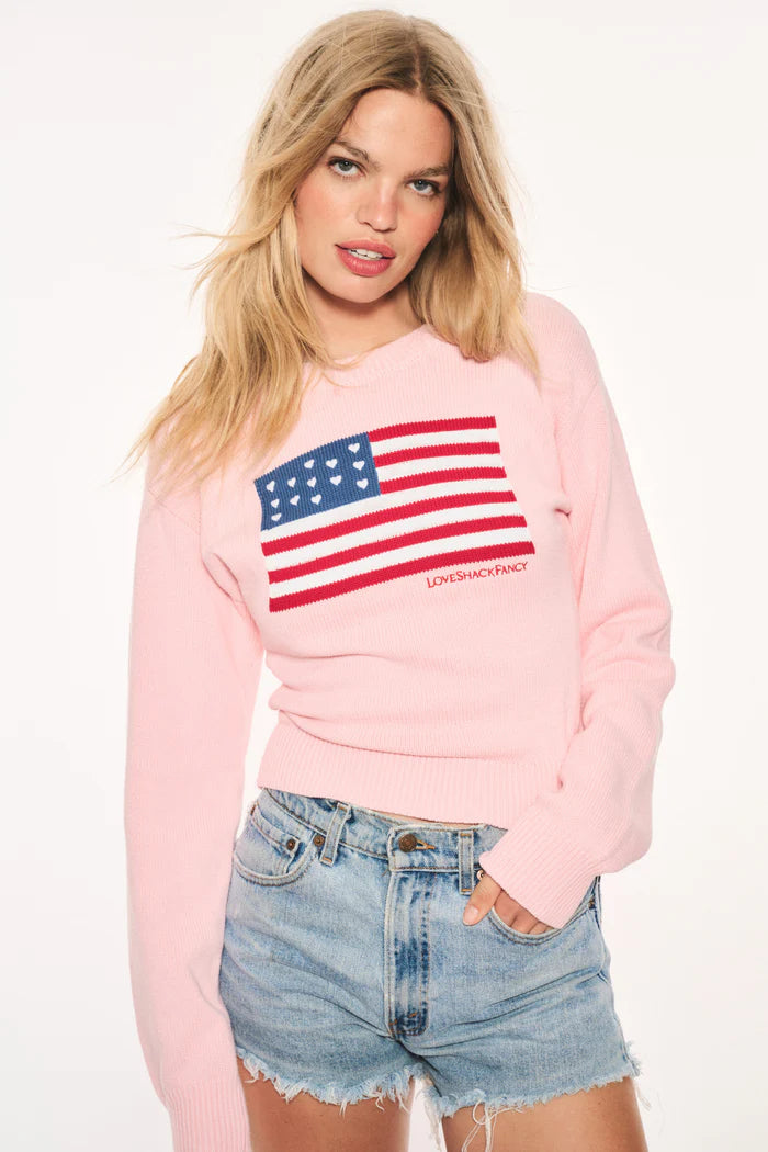 TY Pullover - Blushing Liberty-LoveShackFancy-Happy on Main