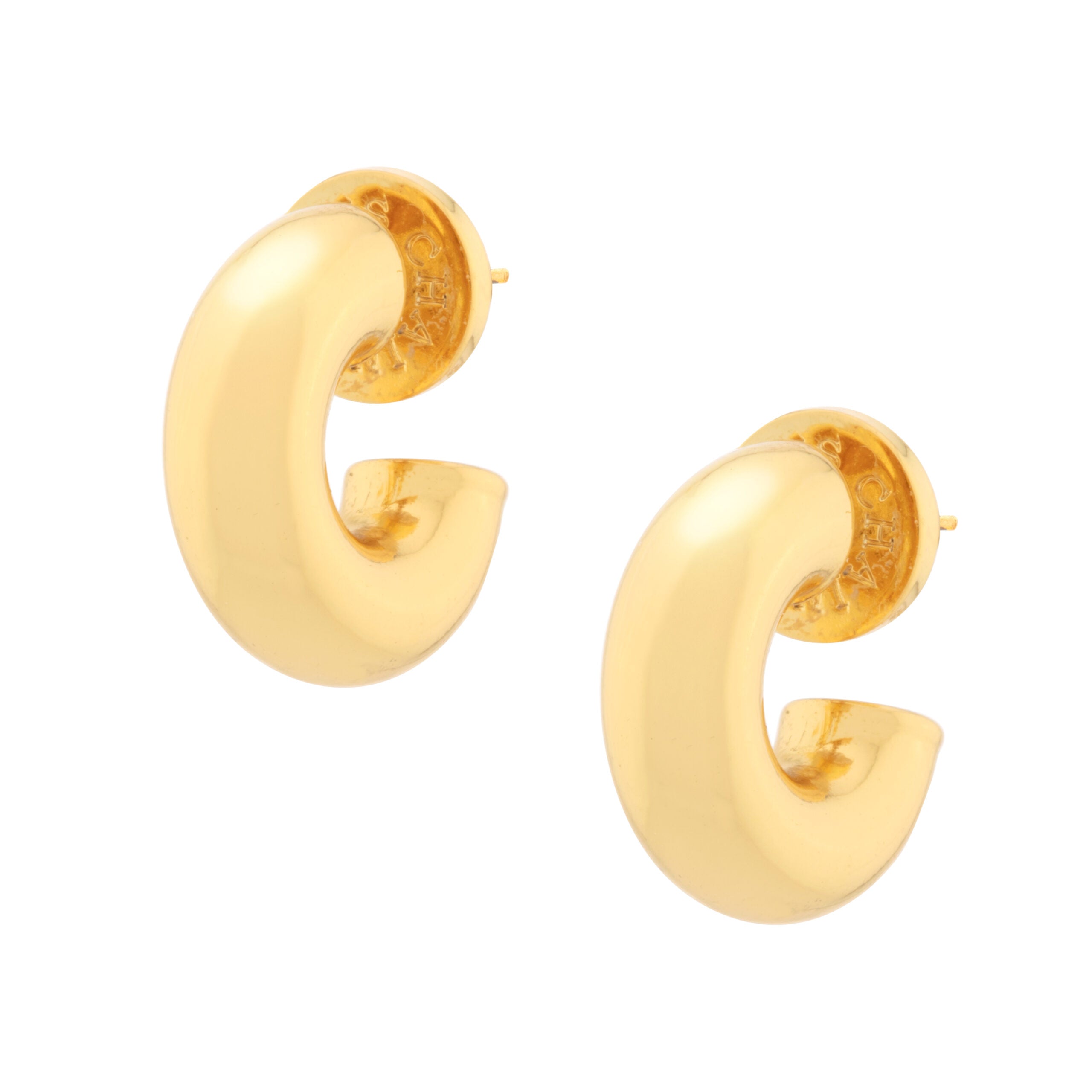 Chubby Donut Huggies - Gold-Fine Jewelry-Happy on Main