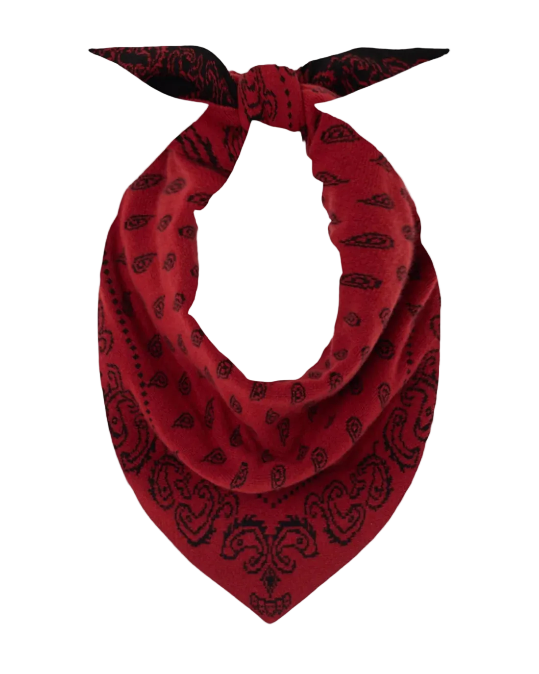 The Wild Rag - Carmine/Black