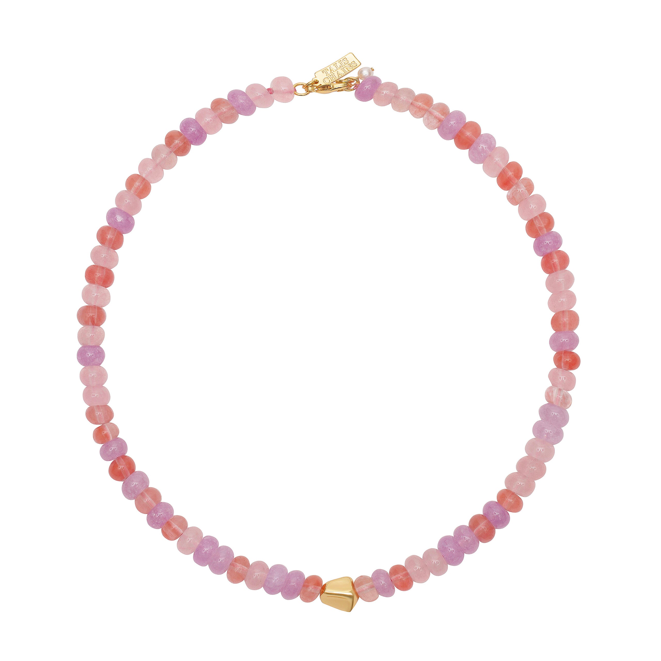 Tokyo Choker Multi - Pink-Fine Jewelry-Happy on Main