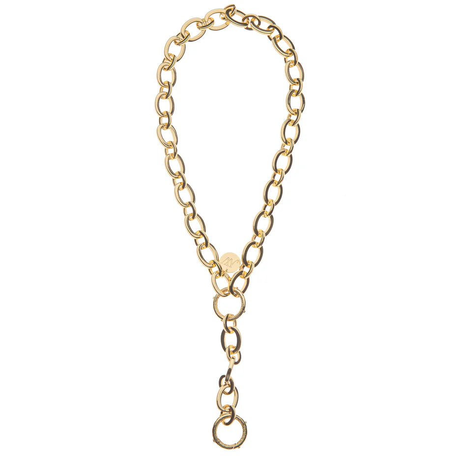Lariat Multi-Style Chunky Link Chain-Jane Win-Happy on Main