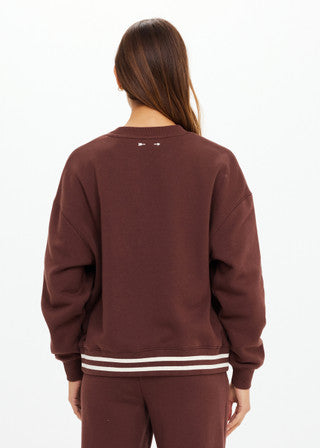 Toluca Lisel Crew Neck Sweater - Brown-The Upside-Happy on Main
