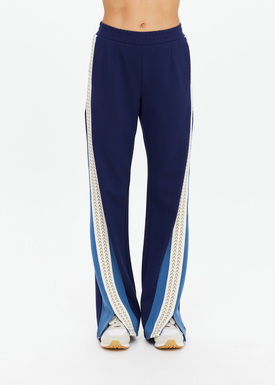 Petra Flare Pant - Navy-The Upside-Happy on Main