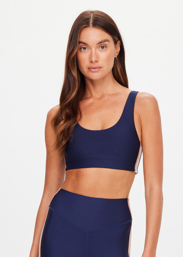 Toscan Harley Scoop Bra - Navy-The Upside-Happy on Main