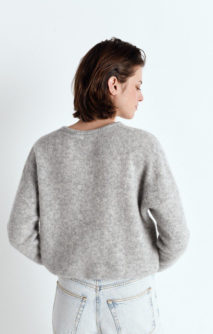 Vito Cardigan - Gris Clair Chine-American Vintage-Happy on Main