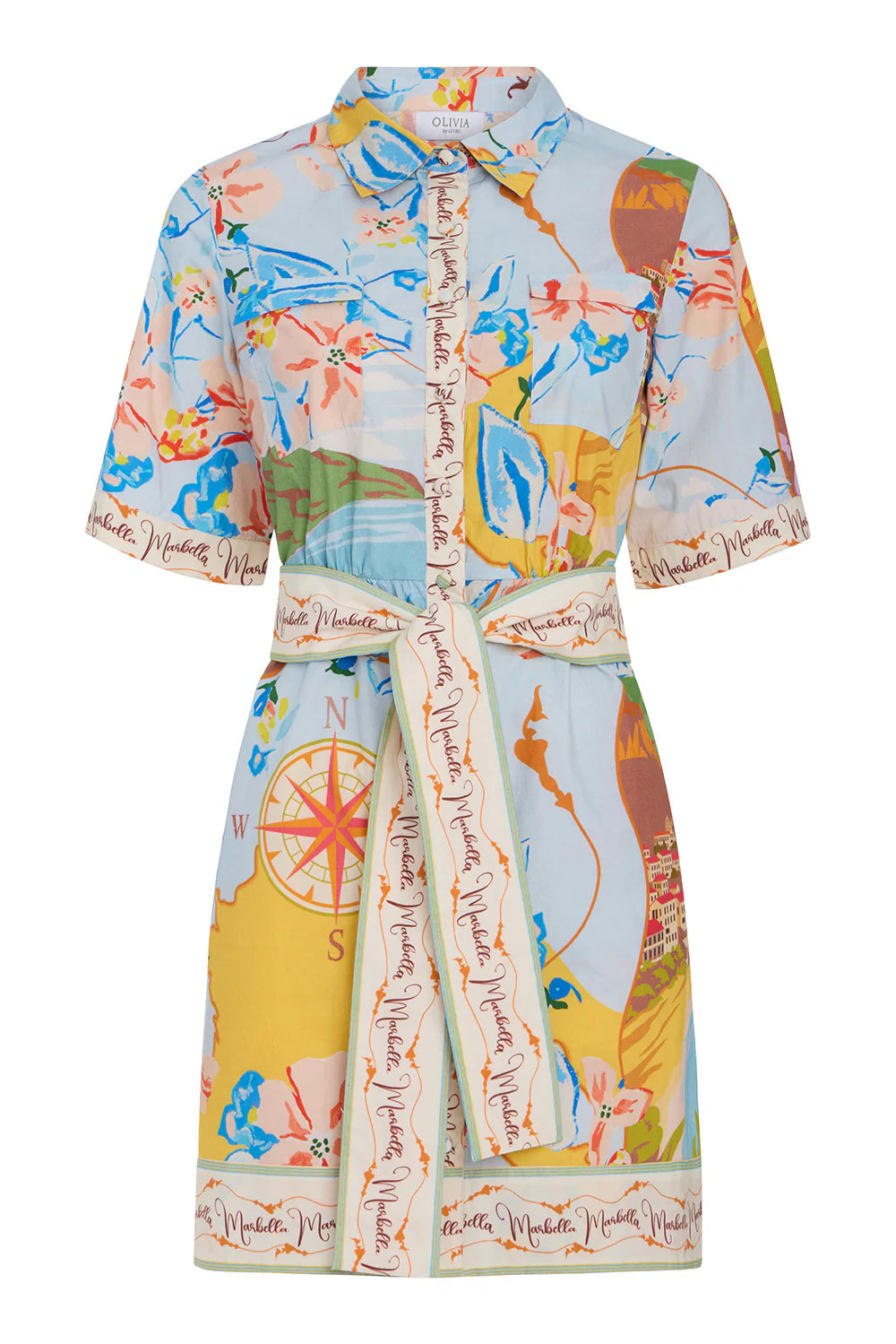 Tilly Dress - Voyage-Olivia by Livro-Happy on Main