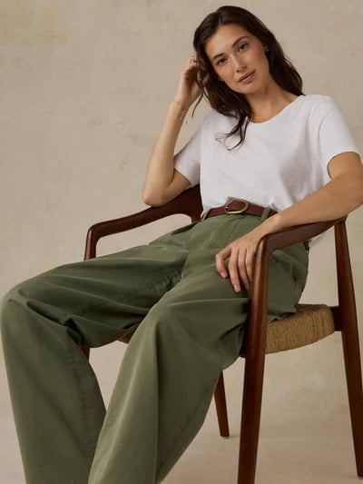 Seafarer Chino Pant - Clover-Faherty-Happy on Main
