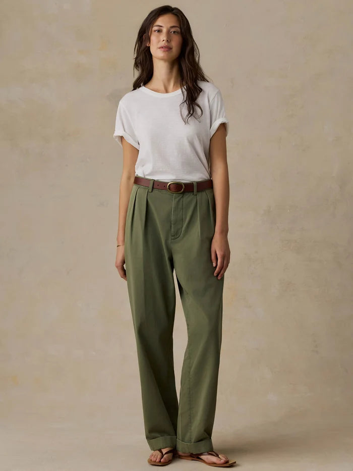 Seafarer Chino Pant - Clover-Faherty-Happy on Main