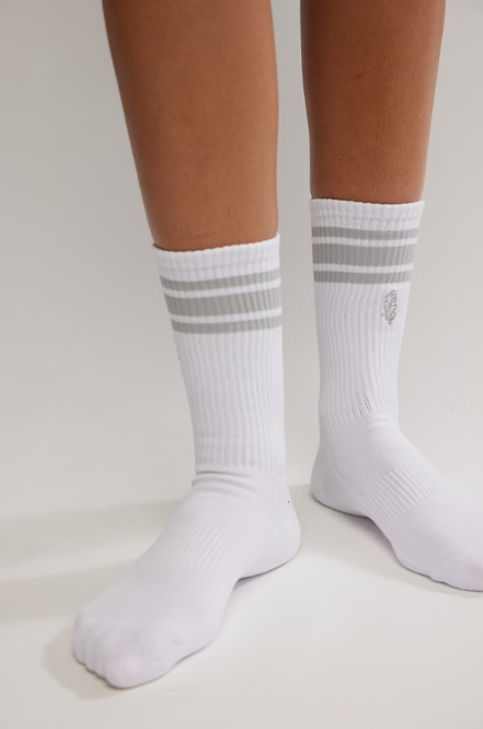 Movement Logo Stripe Tube Socks-Misc Accessories-Happy on Main