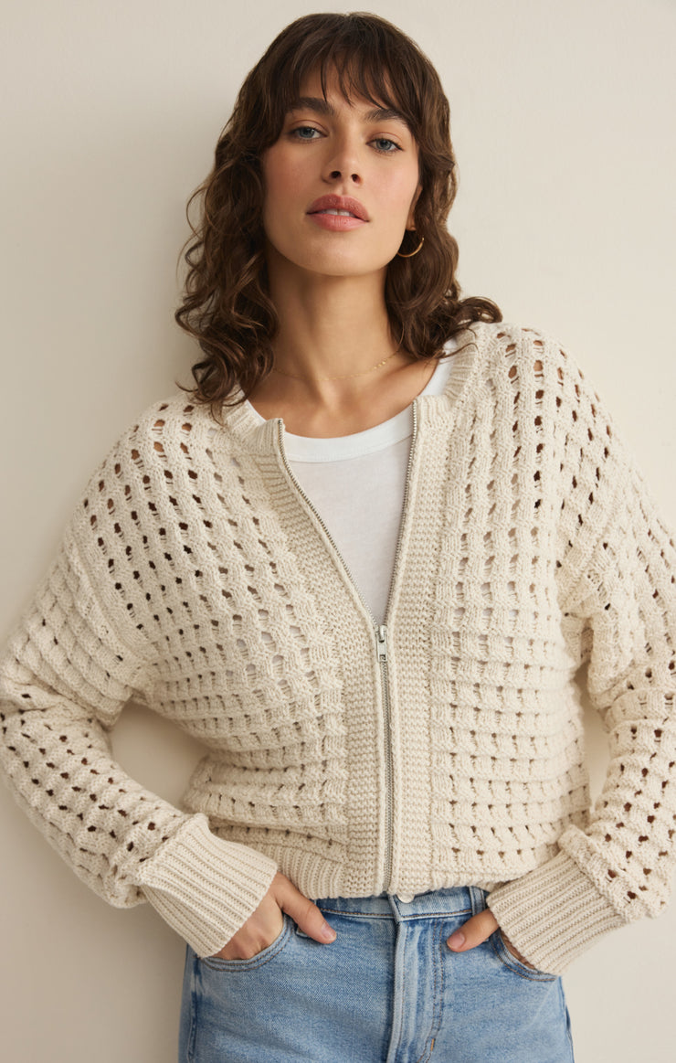 Logan Sweater Jacket - Crystal-Z Supply-Happy on Main